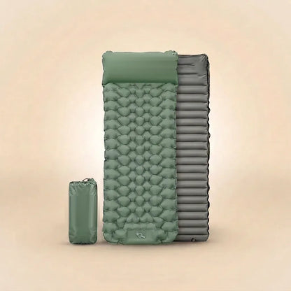 Dorphée Air PRO vert avec oreiller et sac de transport