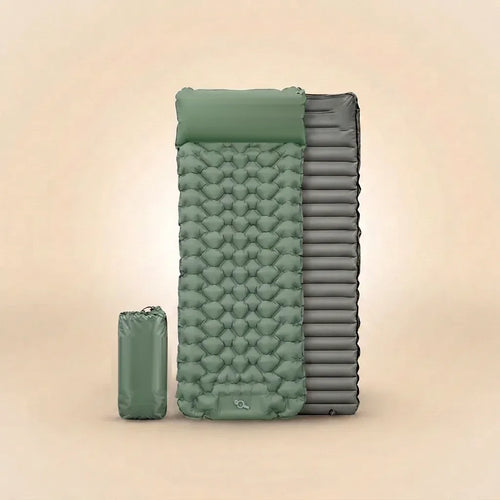 Dorphée Air PRO vert avec oreiller et sac de transport