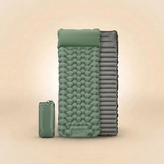 Dorphée Air PRO vert avec oreiller et sac de transport