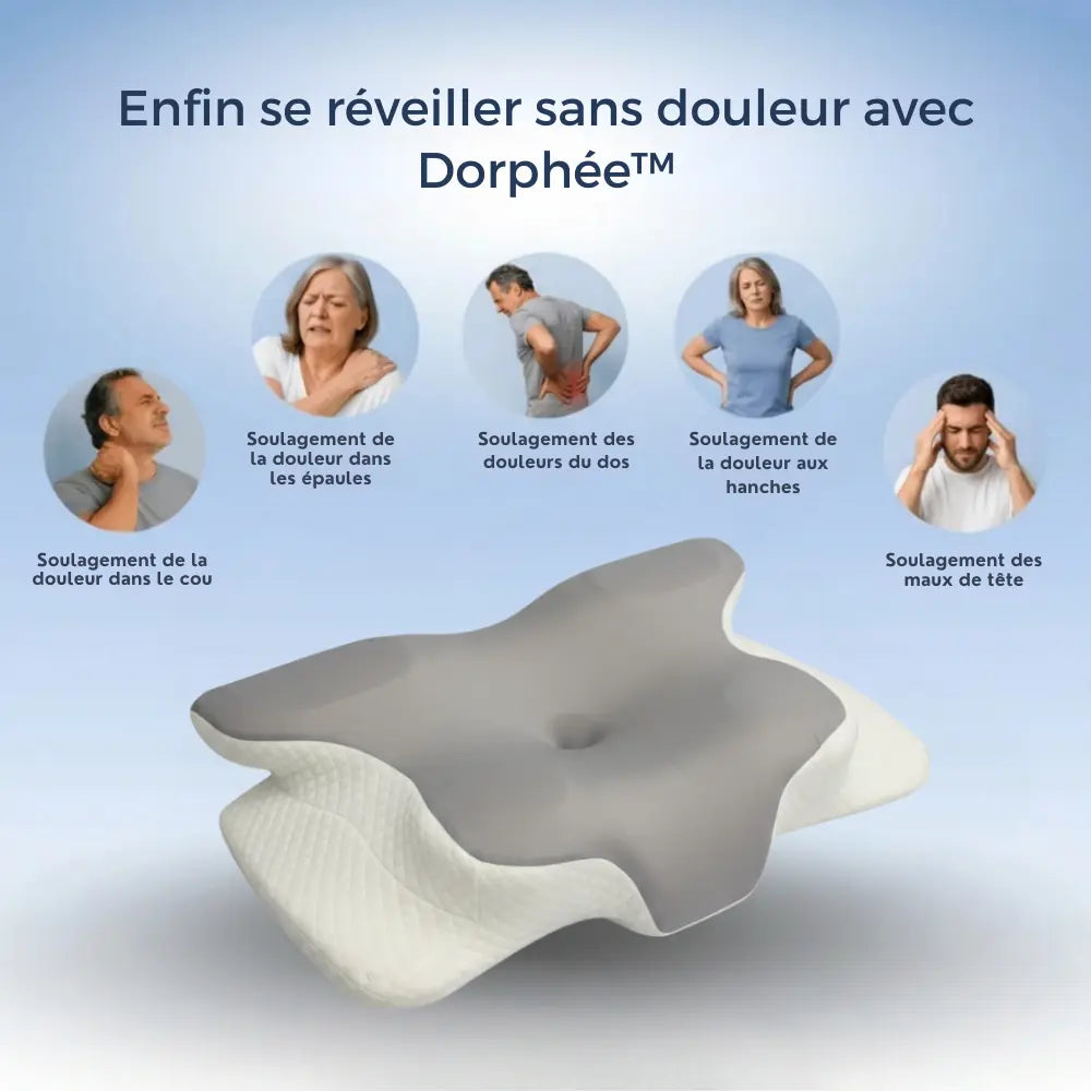 Dorphée™ - Oreiller ergonomique