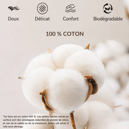 Sac à pain en cire d'abeille écologique – 100 % coton