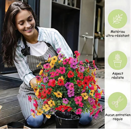 Fleurs artificielles d’extérieur