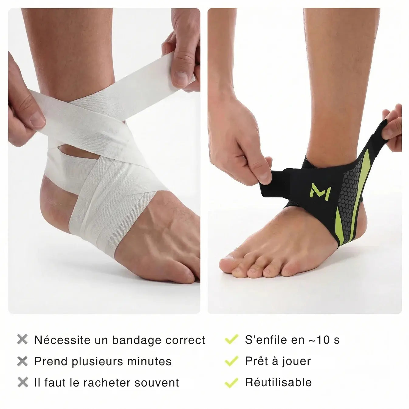 Chevillière de stabilisation