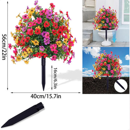 Fleurs artificielles d’extérieur